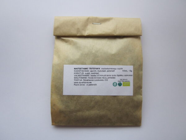 TÄITEPAKK Maitsetaimesegu supile